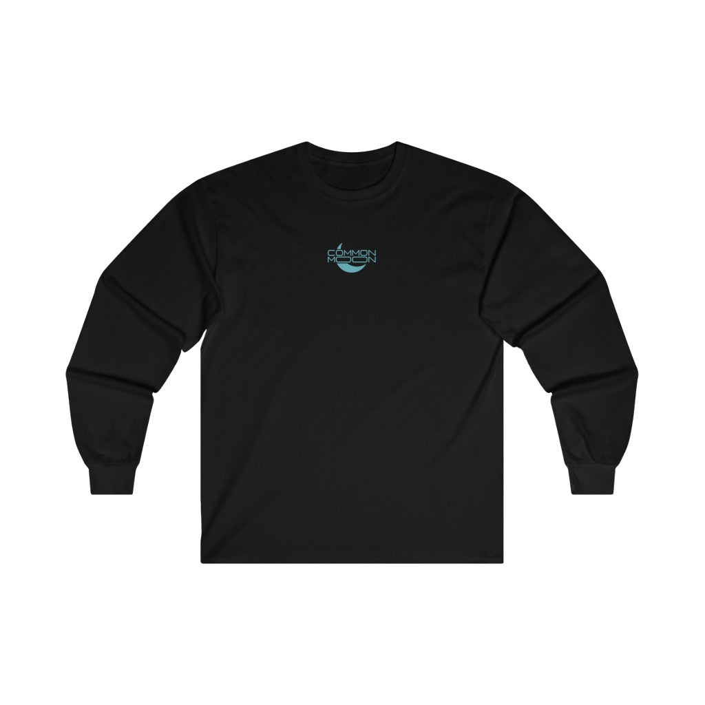 Thank You Long Sleeve - Black/Blue