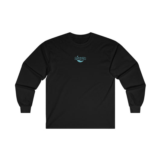 Thank You Long Sleeve - Black/Blue