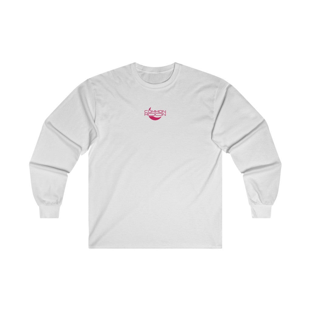 Thank You Long Sleeve - White/Rose