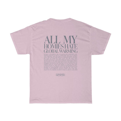 All My Homies T-Shirt - Light Pink