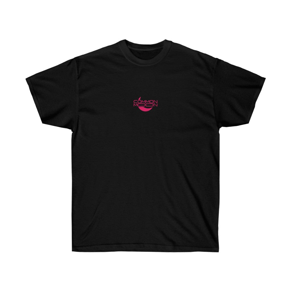 Thank You T-Shirt - Black/Rose