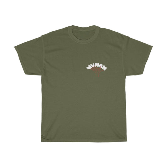 Family Tree T-Shirt - Military Green
